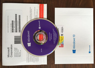 COA del pacchetto dell'OEM di Windows 10 pieni di versione pro e DVD dentro l'attivazione online