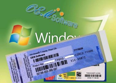 Chiave di lavoro globale del prodotto del PC di Windows 7, licenza online del Coa di 100% Windows