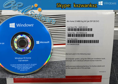 Pacchetto dell'OEM di Windows 10 online di attivazione pro, scatola dell'OEM della casa di Windows 10