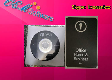Casa di Microsoft Office ed affare attivi online H 2019 &amp; scatola al minuto di DVD della carta chiave PKC di B
