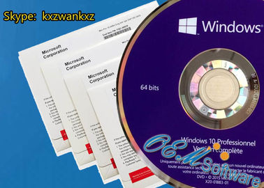 Lingua spagnola di attivazione di Windows 10 dell'OEM di vittoria 10 della scatola domestica online di DVD