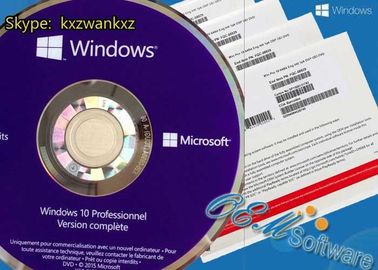 Attivazione online del pro pacchetto dell'OEM di Windows 10 di vendita al dettaglio della scatola di Dvd