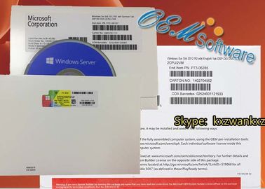 64 chiave originale del prodotto dell'OEM di DVD della scatola di vendita al dettaglio di centro dati di Windows Server 2012 dei bit R2