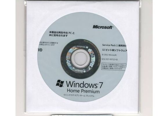 Pro scatola professionale di DVD di Windows 7 con l'autoadesivo chiave del Coa dell'OEM