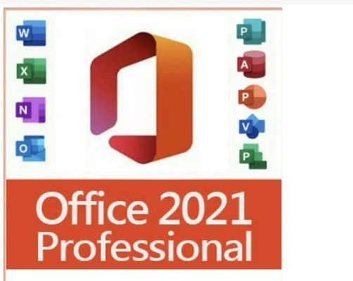 Pro chiave di chiave 5Pc del prodotto di più di Microsoft Office 2021 originali per il PC
