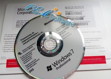 COA di DVD globale di area di attivazioni di versione della scatola piena di Windows 7 Home Premium dentro