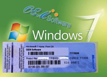 La buona compatibilità di Windows 7 Home Premium del PC di chiave originale del prodotto libera lo scambio