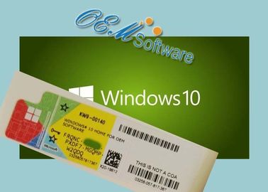 Chiave del prodotto del PC per la pro licenza della scatola dell'OEM dell'autoadesivo del Coa di Windows 10