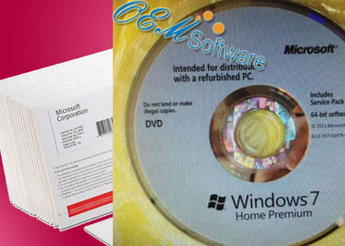 COA di DVD della scatola di Windows 7 di attivazione globale del pacchetto completo pro dentro