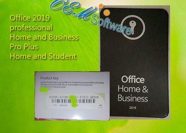 Chiave obbligatoria 2019 della carta chiave del prodotto di Microsoft Office dell'HB originale PKC della casa e di affari