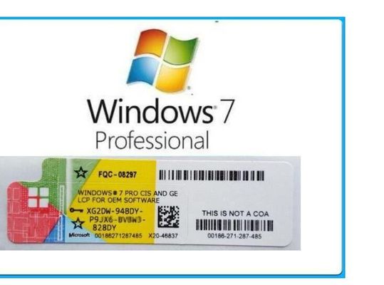 Blu originale dell'autoadesivo X16 del Coa di Home Premium Windows 7