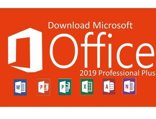 Ufficio legante 2019 di chiave FPP del prodotto di PKC Microsoft Office pro più la chiave 2019