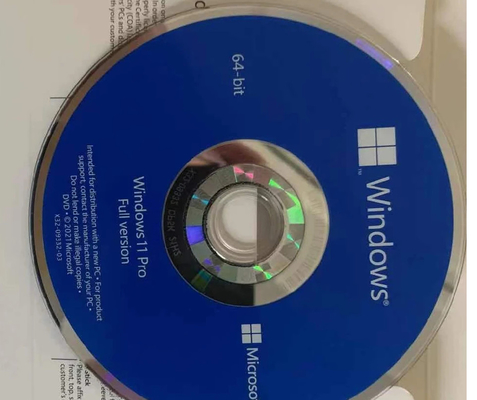 Pro chiave del prodotto di Microsoft Windows 11 con la scatola dell'autoadesivo del Coa