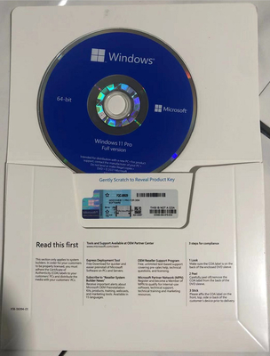 Chiave di attivazione di Microsoft Windows 11 con l'autoadesivo del Coa dell'ologramma